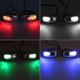 thumbnail image 2 of 1pair Car Wiper Washer Eyes Spout Windshield Water Jet Spray Nozzle Led Light, 2 of 5