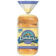 Lender's Fresh: New York Style Cinnamon Raisin Swirl Pre-Sliced 6 Ct Bagels, 22 oz