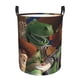 thumbnail image 1 of Cesta para ropa sucia redonda de una sola capa de Toy Story, de tela Oxford duradera, impermeable, portátil, plegable, para baño, bolsa de almacenamiento de ropa con asa, tamaño mediano., 1 of 7