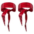 thumbnail image 2 of Cool Wrap Bandana (Red 2 Pack), 2 of 7