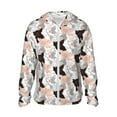thumbnail image 1 of Lsque Pigs Pattern UPF 50+ Lightweight Sun Protection Men's Women's Long Sleeve Shirt, Hoodie Performance -X-Large, 1 of 7