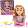 thumbnail image 1 of Cabezal de peinado de la princesa Rapunzel de Disney con 13 accesorios, 1 of 1
