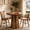 Dark Brown, variant on Fnova 31.5" Round Dining Table, Small Farmhouse Wooden Kitchen Table for 2-4, Retro Bistro Table for Apartments, Office, Living Room, Restaurants, Coffee Shop, Bar, Brown