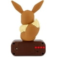 thumbnail image 3 of Teknofun Pokémon Brown Eeeve Light-up 3D Figure Digital Alarm Clock Lamp TF811370, 3 of 4