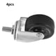 thumbnail image 2 of 4 Piezas De Ruedas Flexibles Amortiguadoras, Ruedas Giratorias, Para Muebles, Comedores, Vagones ANGGREK 2 Inch Caster, 2 of 8