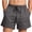 Gray, variant on Mens 100% Cotton Relaxed Fit Shorts with Pockets, Elastic Waist Pull On Lounge Shorts with Drawstring, Purple, S-XXXXL,Size M