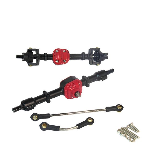 RC Car Metal Gear Front&Rear Bridge Axle Set for MN D90 D91 D96 99S FJ45 1/12 RC Car Upgrade Parts Accessories