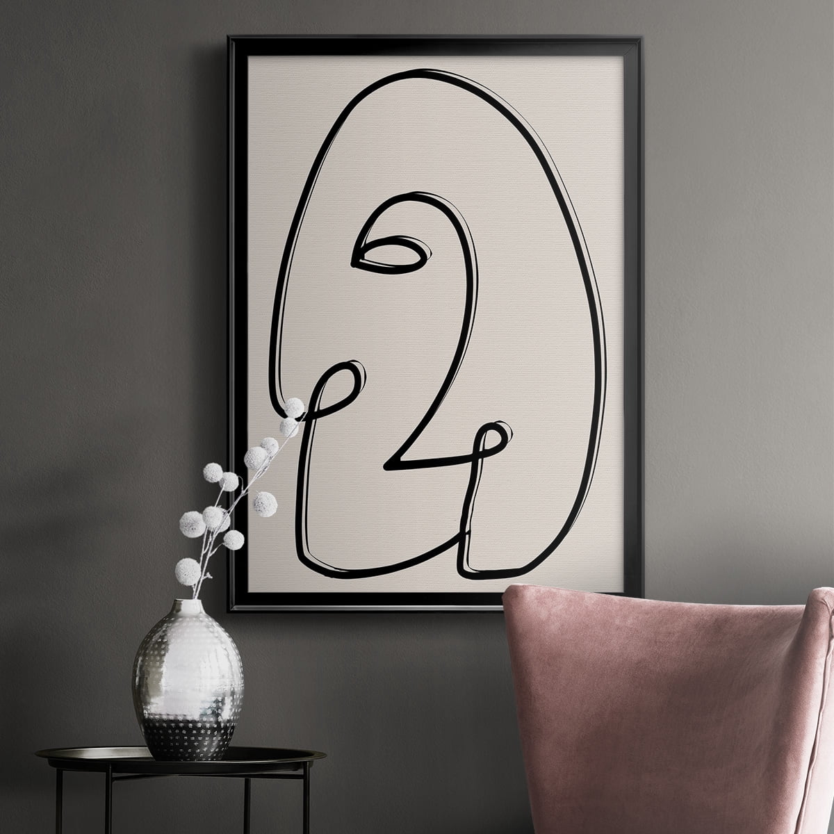 Face It II Premium Classic Framed Print - Ready to Hang