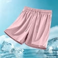 thumbnail image 4 of HBYJLZYG Women's Lightweight Drawstring Shorts with Zippered Pockets, Elastic Waist Solid Color Casual Summer Bottoms for Workout and Daily Wear, 4 of 4