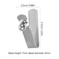 thumbnail image 4 of 10pcs Pole Clips Pole Push Buttons Spring Snap Clips Umbrella Repair Accessories, 4 of 9