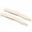 Ivory, variant on French Amie Rounded Oblong Small 2.5"Tige Boule Metal Clasp Hair Barrettes