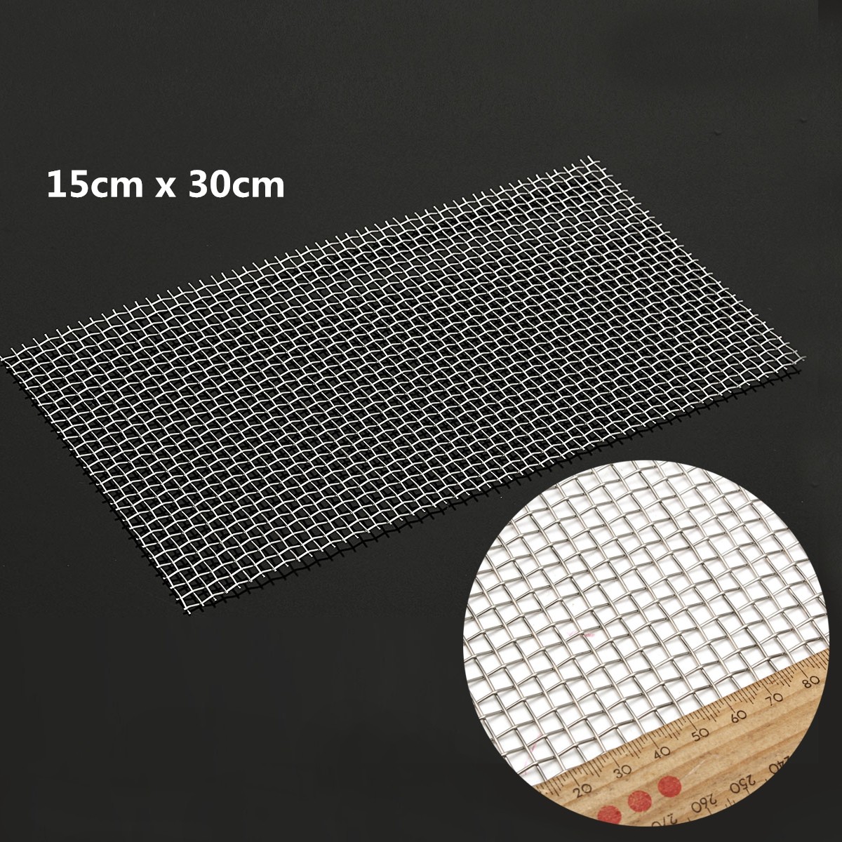 304 Stainless Steel Mesh Screen for DIY Security Filter 5MeshxA3 Vent Window /& Garden etc 5 Pack A3 Size 30X42cm Woven Wire 5 Mesh