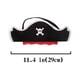thumbnail image 5 of Conjunto de sombrero de pirata YONGSHENG de fieltro 12 piezas con bigotes falsos y parches para ojos, 5 of 5