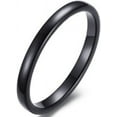 thumbnail image 1 of HAHDAXIA 2MM Tungsten Carbide Stackable Ring Plain Wedding Band, 1 of 4