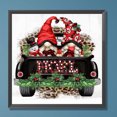 thumbnail image 3 of Pintura de diamante 5D DIY, taladro redondo completo, Kit de gnomo de Navidad, decoración del hogar, 30x30cm, 3 of 9