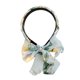 thumbnail image 1 of Diadema de raso para mujer, diadema ajustable, diadema de cinta suave, diadema de gasa con nudo en X, para uso diario, 1 of 5
