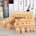 thumbnail image 4 of RYRDWP Clearance Montessori Cylinder Socket Educational Toy – Early Learning Puzzle for Kids’ Sensory & Cognitive Development, 4 of 6