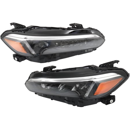 PET-U Pair of Headlamps Replacement for Civic Sport Touring 2022-2023 Headlights Left and Right Side 33150T20A52 33100T20A52
