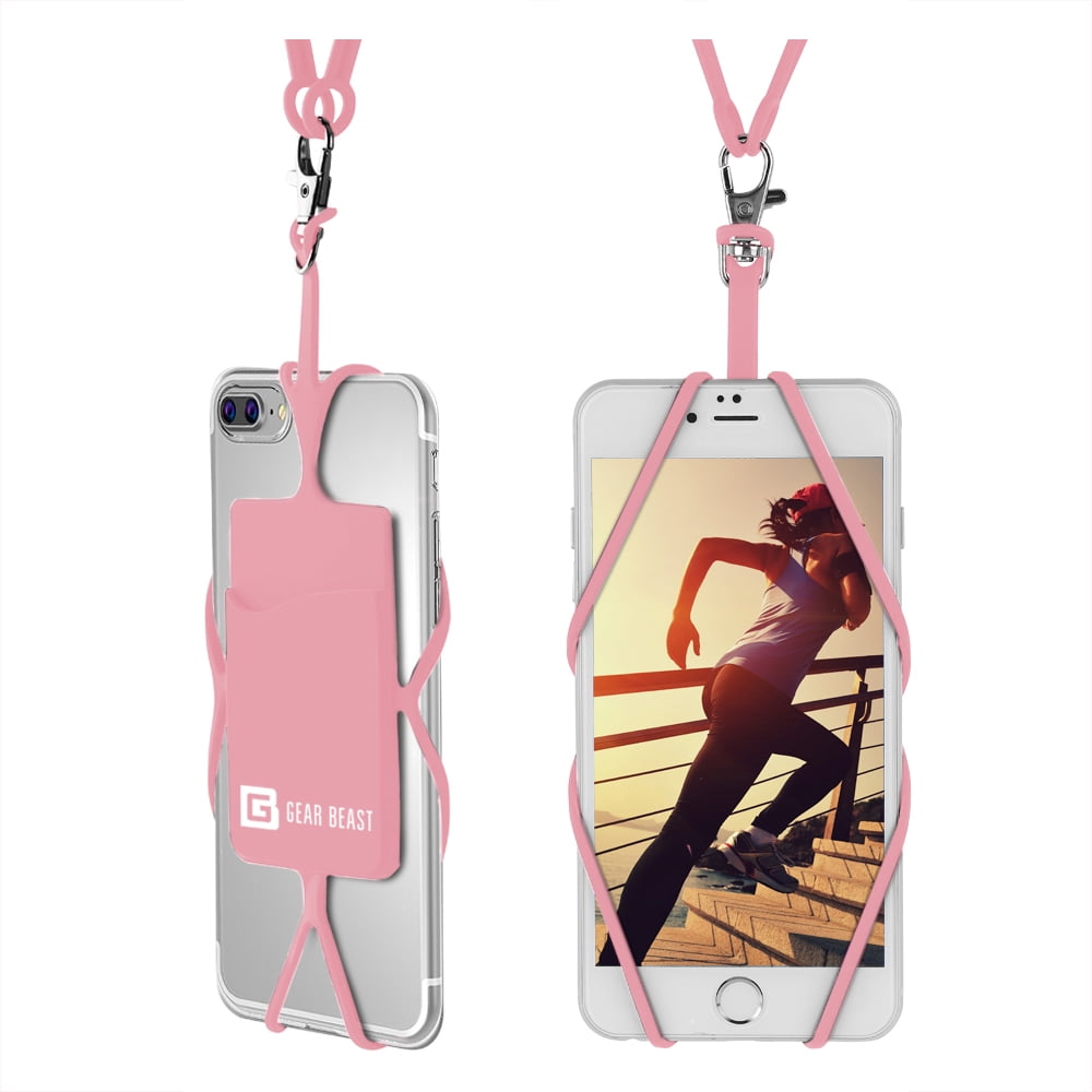 Cell Phone Lanyard, Gear Beast Universal Smartphone Holder Necklace and