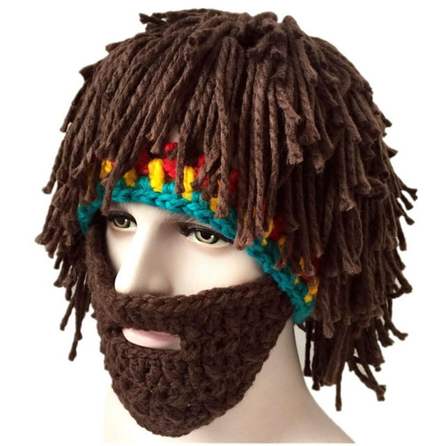 Gorra tejida trenzada para disfraces de cosplay para adultos