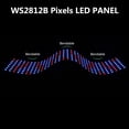 thumbnail image 5 of WS2812 8x8 16x16 8x32 Module Matrix Screen DC5V WS2812B RGB LED Digital Flexible Individually Addressable Panel Light, 5 of 7