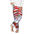 thumbnail image 2 of Pofeuu Funny Christmas Gnome Print Teenagers' Pajama Pants, Soft Lounge Pajama Pants with big pockets for Men Plaid Pj Bottoms-Large, 2 of 6