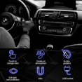 thumbnail image 4 of USB Car Ambient Lighting, Mini 7 Colors Button Control LED Modeling Interior Light for Cars, Laptops, USB Sockets, Night Lights and Extra USB Plugs De, 4 of 5