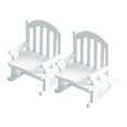 thumbnail image 1 of 2x Mecedora de Mecedora de Simulación de Muebles de, 1 of 9