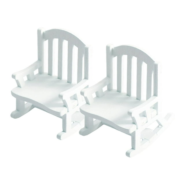 2x Mecedora de Mecedora de Simulación de Muebles de