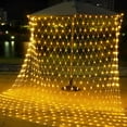 thumbnail image 4 of MAMOWEAR Indoor/Outdoor 5 ft Electric LED Christmas Net String Light, 4 of 7