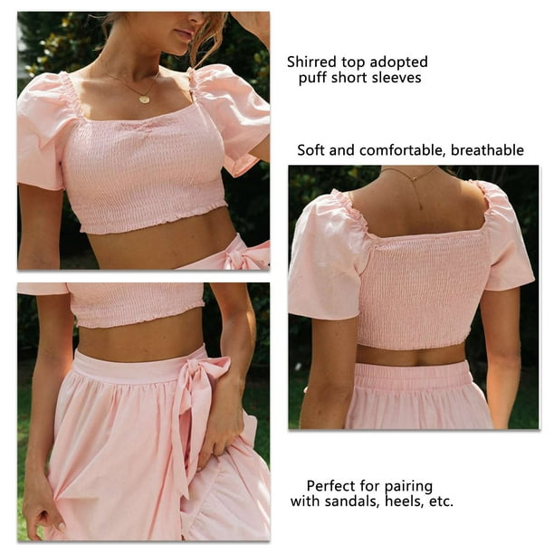 Vestido top y falda larga best sale