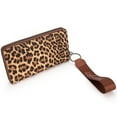 thumbnail image 3 of Wrangler Womens Wallet Wristlet Long Purse Designer Clutch Large Capacity Credit Card Holder Gifts for Women, leopard Print, 3 of 7