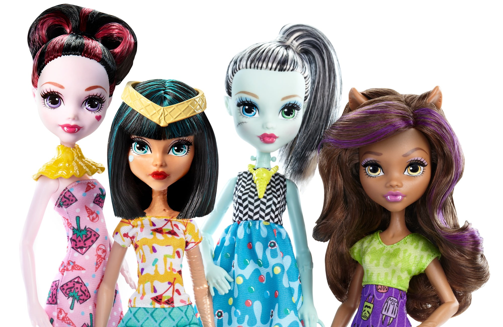 Monster High Ice Scream Ghouls Doll 4 Pack