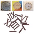 thumbnail image 3 of 1 juego de números de reloj, kit de números de reloj, kit de reloj de números romanos, kit de reloj de números romanos para proyectos creativos de reloj, suministros de reparación de relojes, 3 of 5