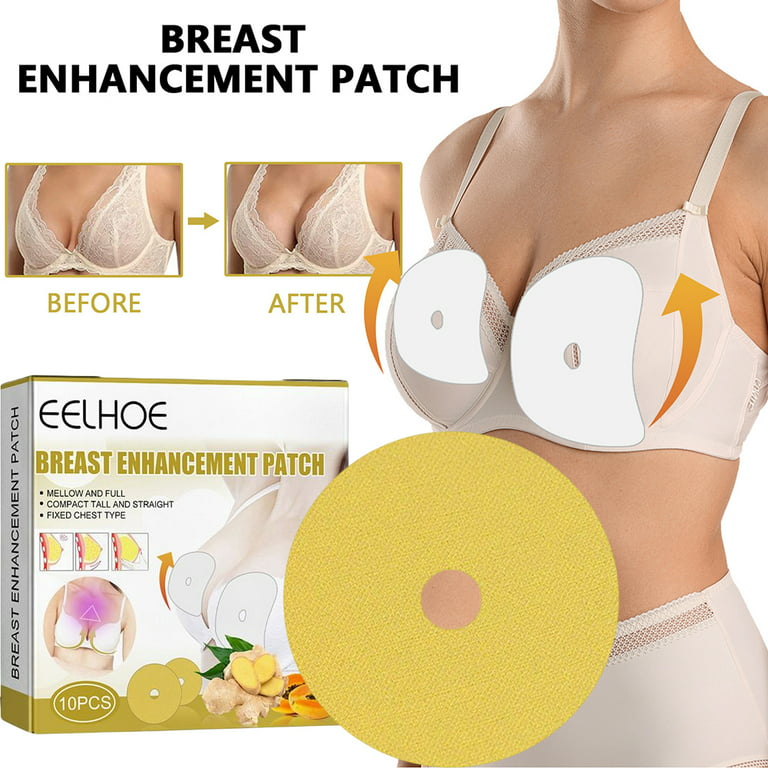 ZOOICY 2023 New Breast Enhancement Patches, Collagen Breast Augmentation  Firming Pad, Lifting Firming Ginger Extracts for Breast Care