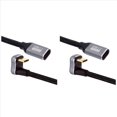thumbnail image 1 of 2X Cable de Extensión 5A Tipo C Macho A USB C Hembra PD100W Cable Extensor de Carga Rápida Cable Extensor USB C en Forma de U de 90 Grados, 1 of 5