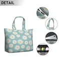 thumbnail image 3 of Daisy Women's Large Weekend Travel Bag Moving Canvas Handbag Thick Double Layer Beach Weekend Travel Unisex Hospital Maternity Delivery with Toiletry Waterproof, 3 of 5
