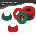 thumbnail image 2 of 10pcs BC2127 Battery Terminal Protector Anti Corr-osion Auto Car Pad Gasket Vehicle Thick Felt Fiber Washer Ring Mat Red+green, 2 of 9