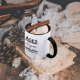 thumbnail image 5 of 3dRose, Aged 65 years to perfection, 11oz Two-Tone Black Mug, 5 of 7