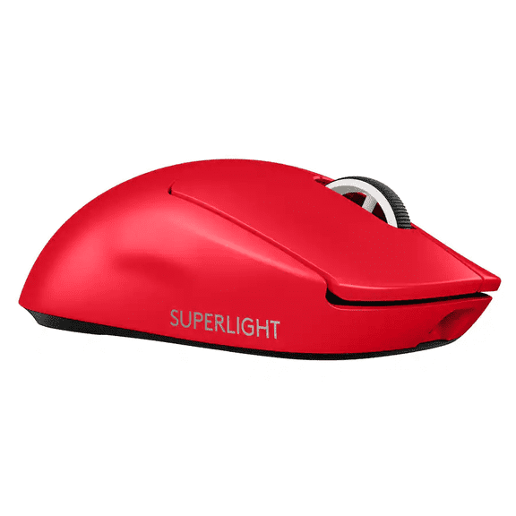 Logitech Pro X Superlight 2 SE Lightspeed Lightweight Wireless Gaming Mouse with Optical HERO 2 Sensor 44,000 DPI for PC - Wireless - Red