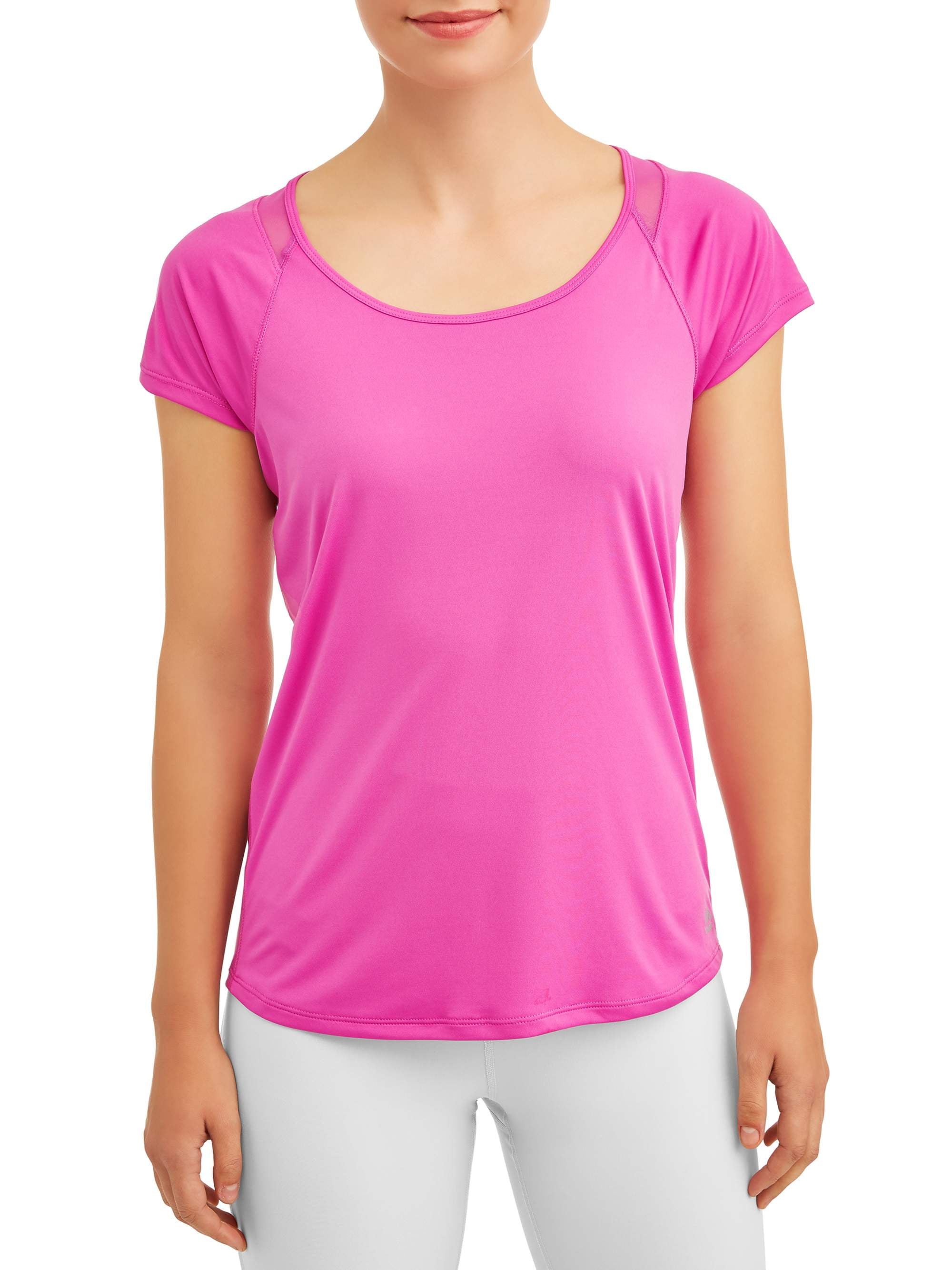 Women's Active Power Mesh Crew Neck TShirt
