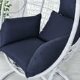 thumbnail image 3 of CJC Hanging Chair Cushion, Swing Egg Chair Cushion, Thicken Patio Hanging Egg Chair Pad, Removable and Washable Basket Chair Seat, 6 Colors, 3 of 9