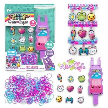 Rainbow Loom 336pc Pop Crush Cutetique Craft Kit