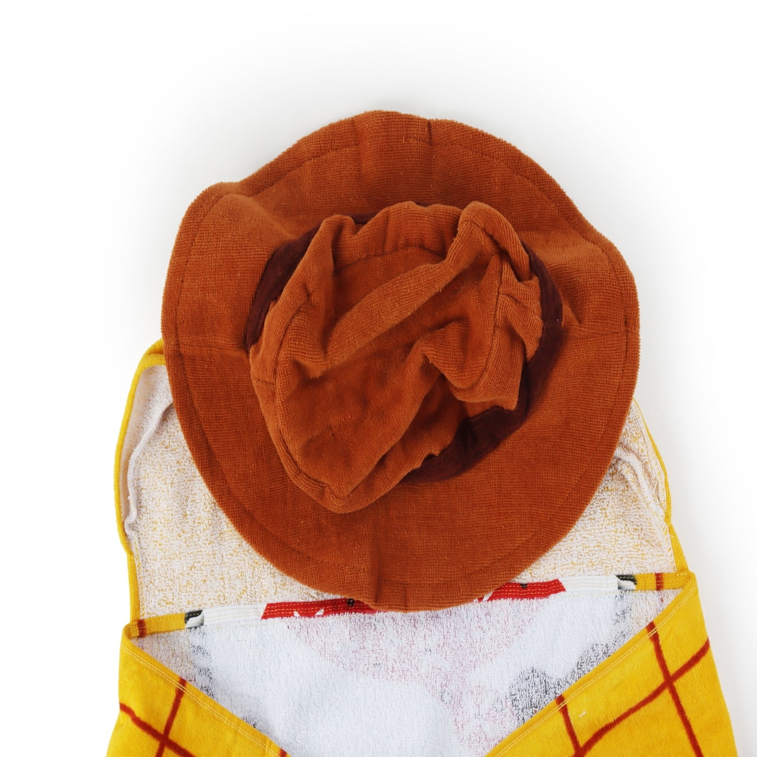 Disney Toy Story Kids Woody Hooded Cotton Towel, Multicolor, 22" x 51"