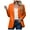 Orange, variant on vigerkar Business Casual Blazer for Women Suit Jackets Dressy Long Sleeve Open Front Work Office Button Blazer Jacket Green, M