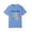 Sky Blue_#10, variant on Sewkxo Girls Welcome Back to School Letter Graphic T Shirt Short Sleeve Crew Neck Cotton Casual Tee for Kids,Black 100