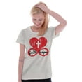 thumbnail image 3 of Faith Hope Love Cross Eternal Life Womens Slim Fit Graphic Tee Brisco Brands S, 3 of 5