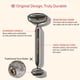 thumbnail image 2 of Juego de herramientas faciales Rena Chris Gua Sha & Face Roller de acero inoxidable, 2 of 7