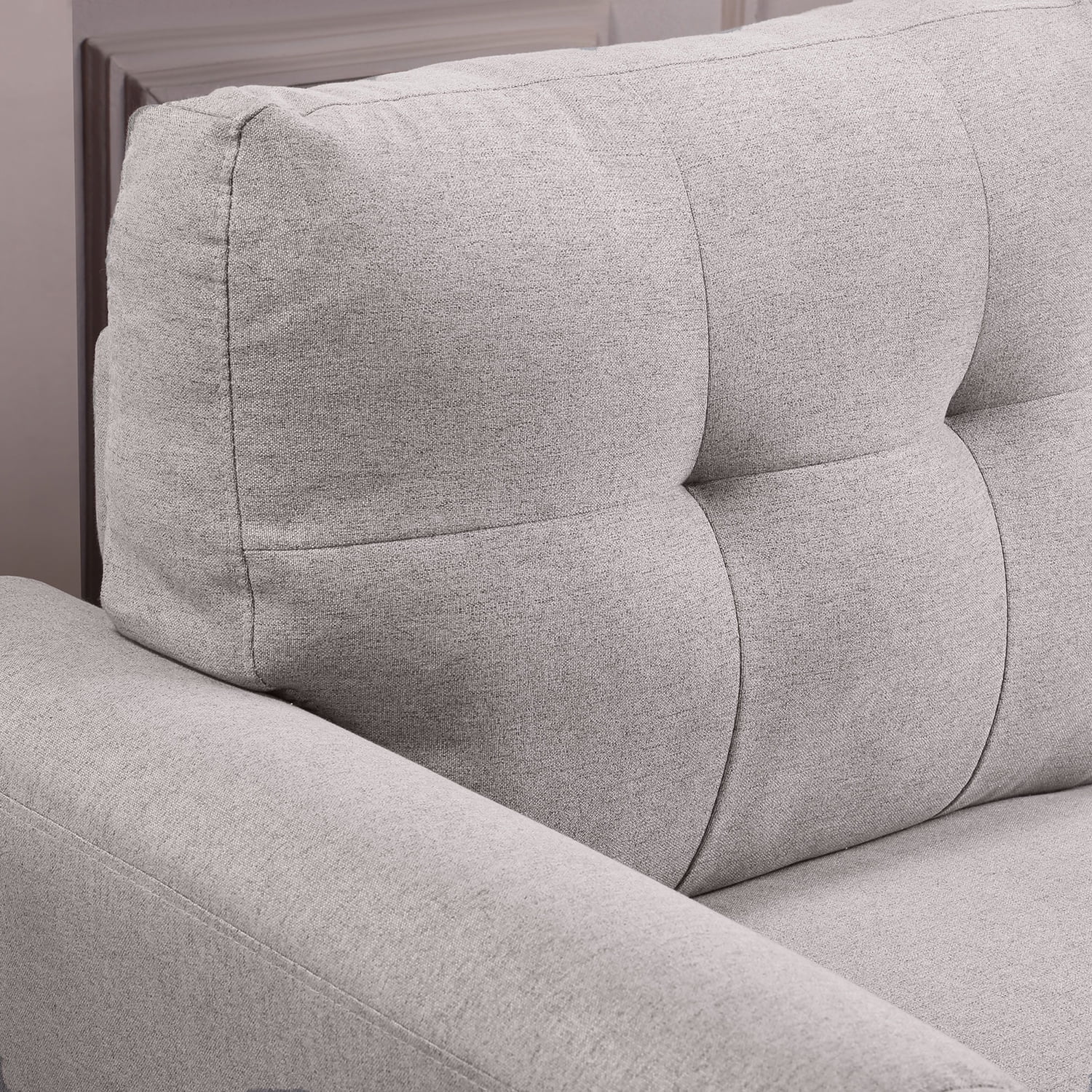 Kadyn 35" Living Room Armchair, Modern Linen Accent Chair for Home or Office, Upholstered Cozy Side Single Sofa Chair for Living Room, Light Grey Kadyn 35" Living Room Armchair, Modern Linen Accent Chair for Home or Office, Upholstered Cozy Side Single Sofa Chair for Living Room, Light Grey
