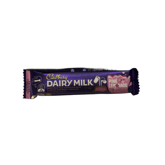 Cadbury Dairy Milk Pink Lemonade Chocolate Bar - 46G
